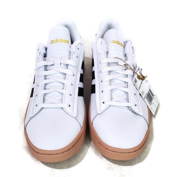 Adidas Grand court Alpha Women’s Tennis shoes WHITE BLACK BRAND NEW H06116 - Picture 3 of 9